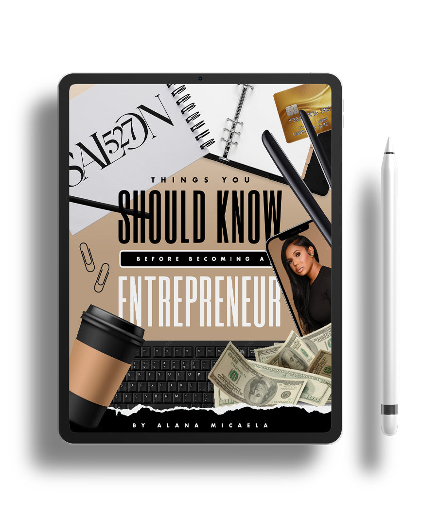 THINGS YOU SHOULD KNOW BEFORE BECOMING A ENTREPRENEUR EBOOK