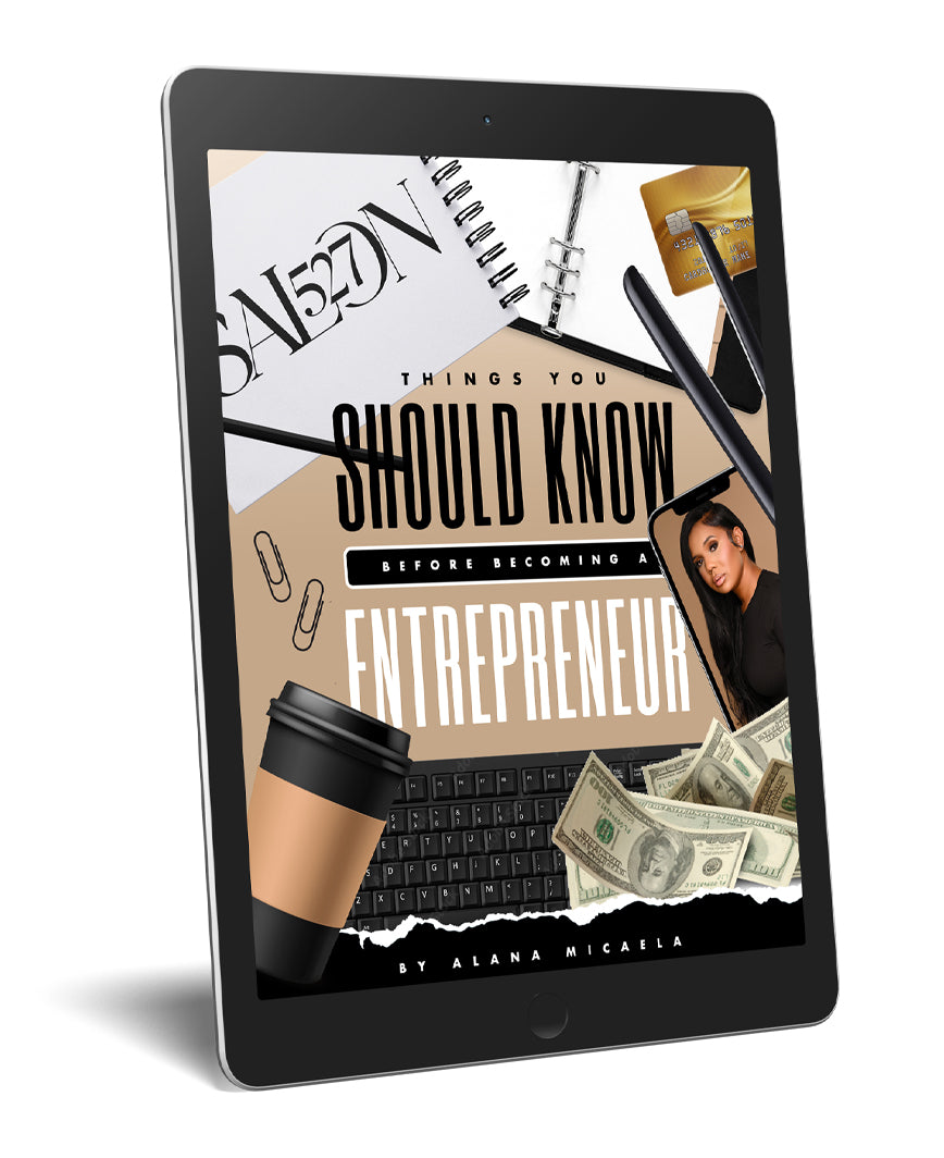 THINGS YOU SHOULD KNOW BEFORE BECOMING A ENTREPRENEUR EBOOK