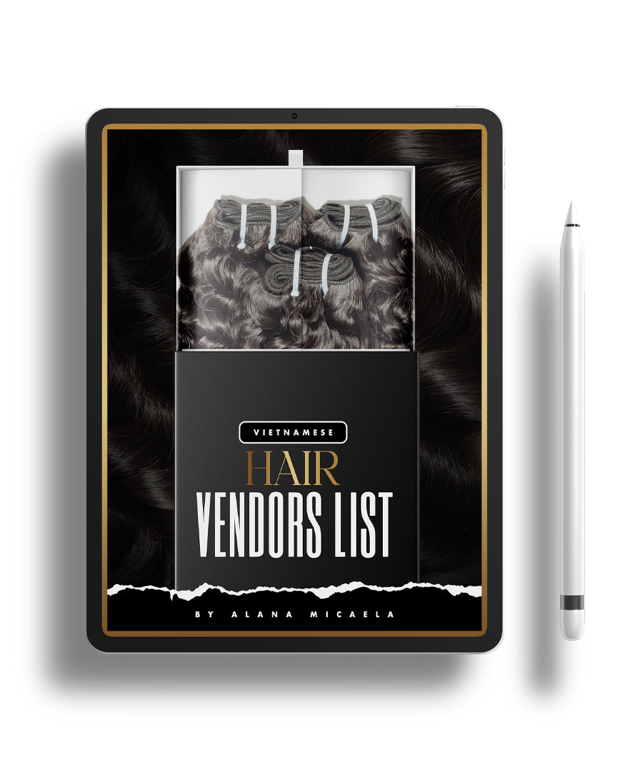 VIETNAMESE HAIR VENDORS LIST