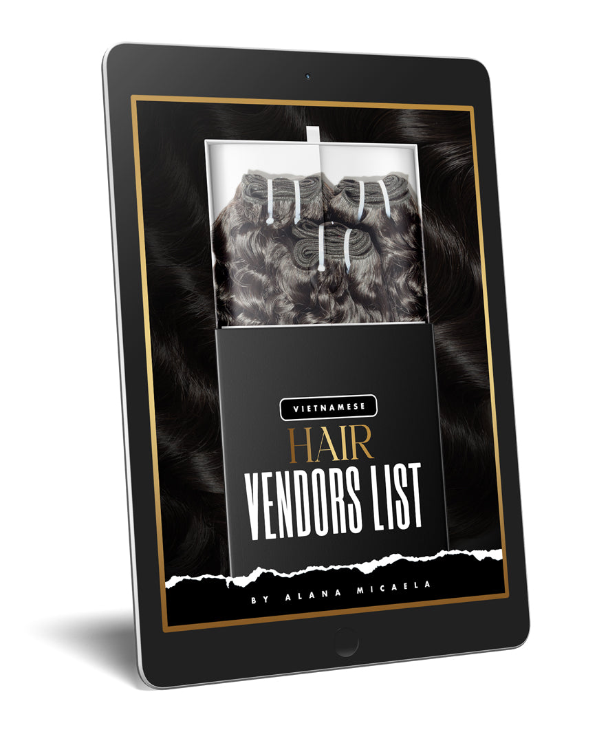 VIETNAMESE HAIR VENDORS LIST