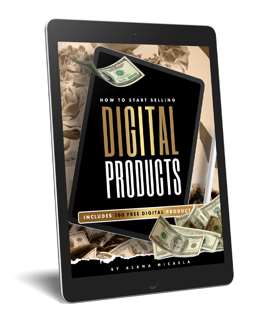 HOW TO START SELLLING DIGITAL PRODUCTS EBOOK