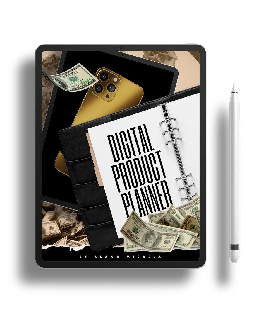 DIGITAL PRODUCT PLANNER E-BOOK